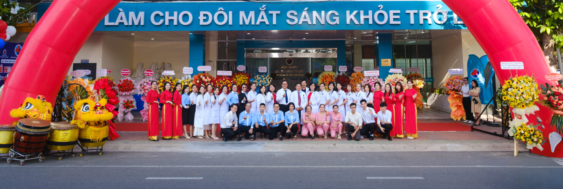Bệnh viện Mắt Sài Gòn Bình Thuận Khai Trương