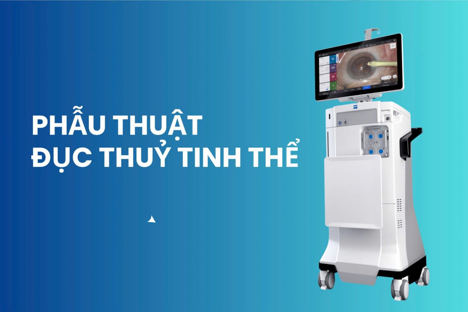 Thiết bị phẫu thuật đục thủy tinh thể
